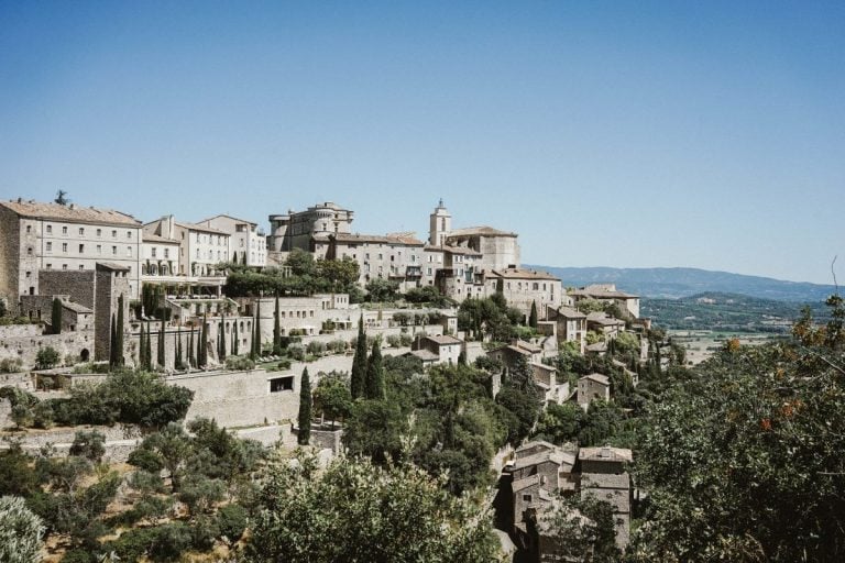 A Day Driving in the Luberon, France