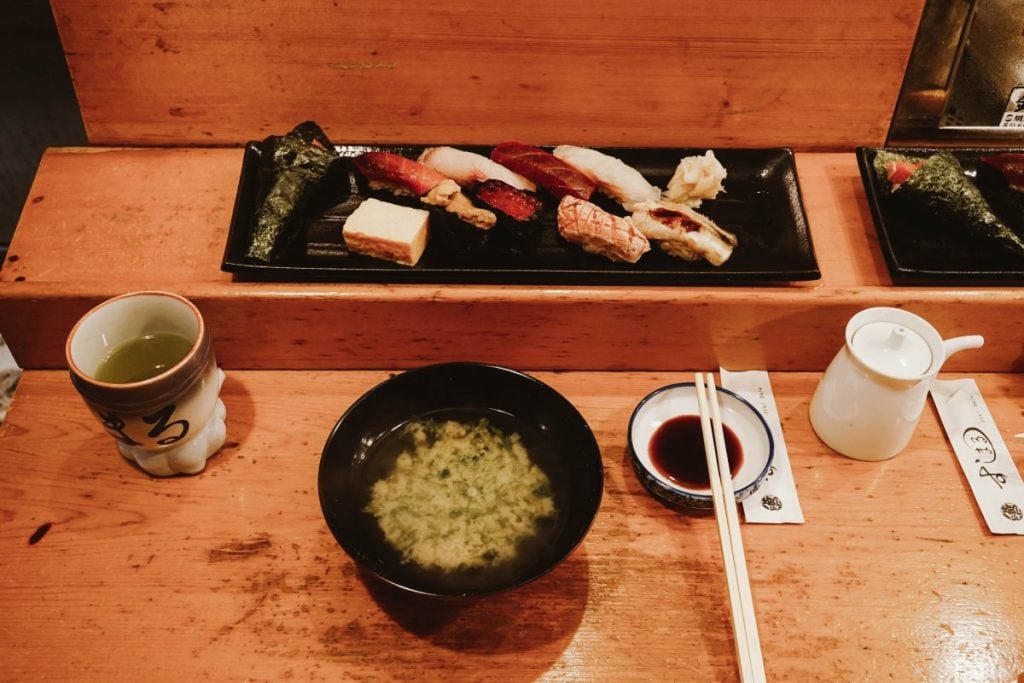 Sushi in Japan