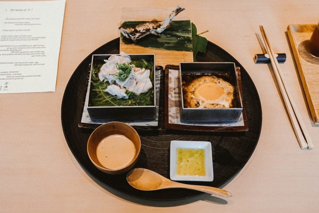 Kaiseki in Japan