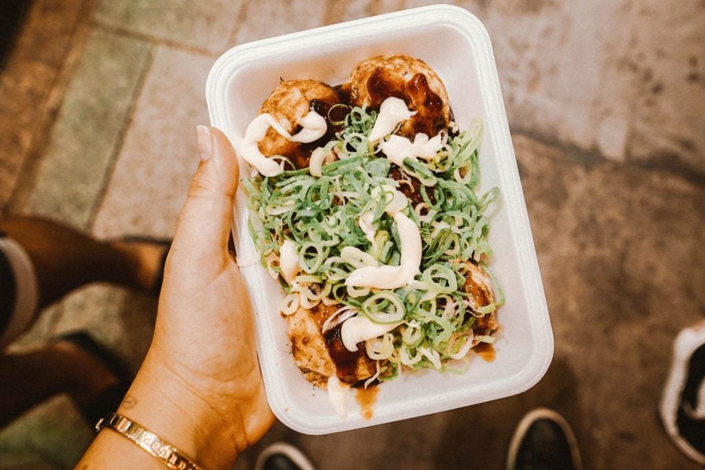 Takoyaki in Japan