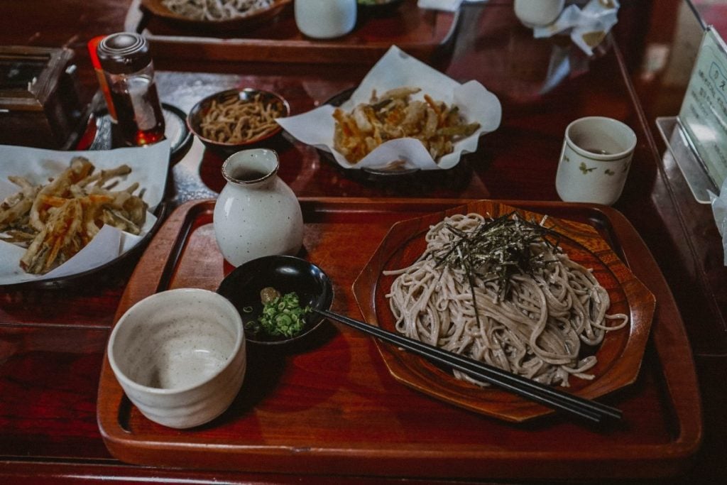 Soba finished at Beniya Mukaya