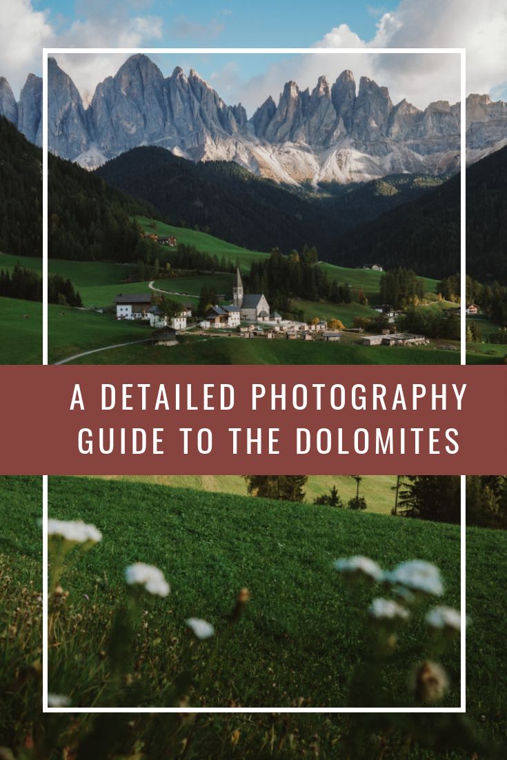 Detailed Photography Guide to the Dolomites