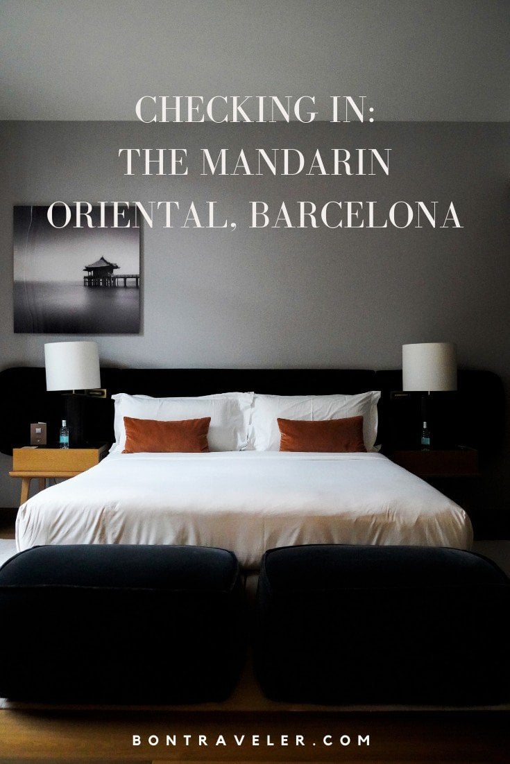 Checking in: the Mandarin Oriental, Barcelona