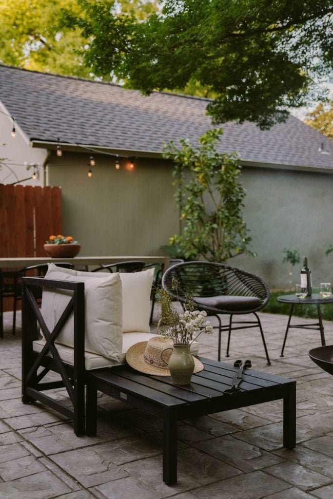 Turning Our Back Patio into a Modern Outdoor Oasis