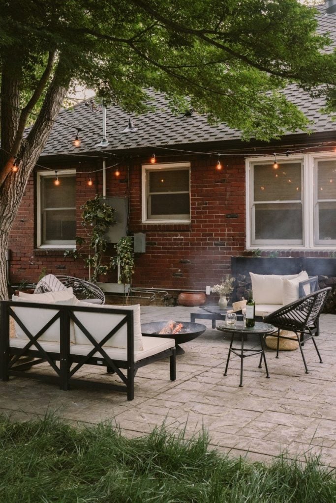 Turning Our Back Patio into a Modern Outdoor Oasis