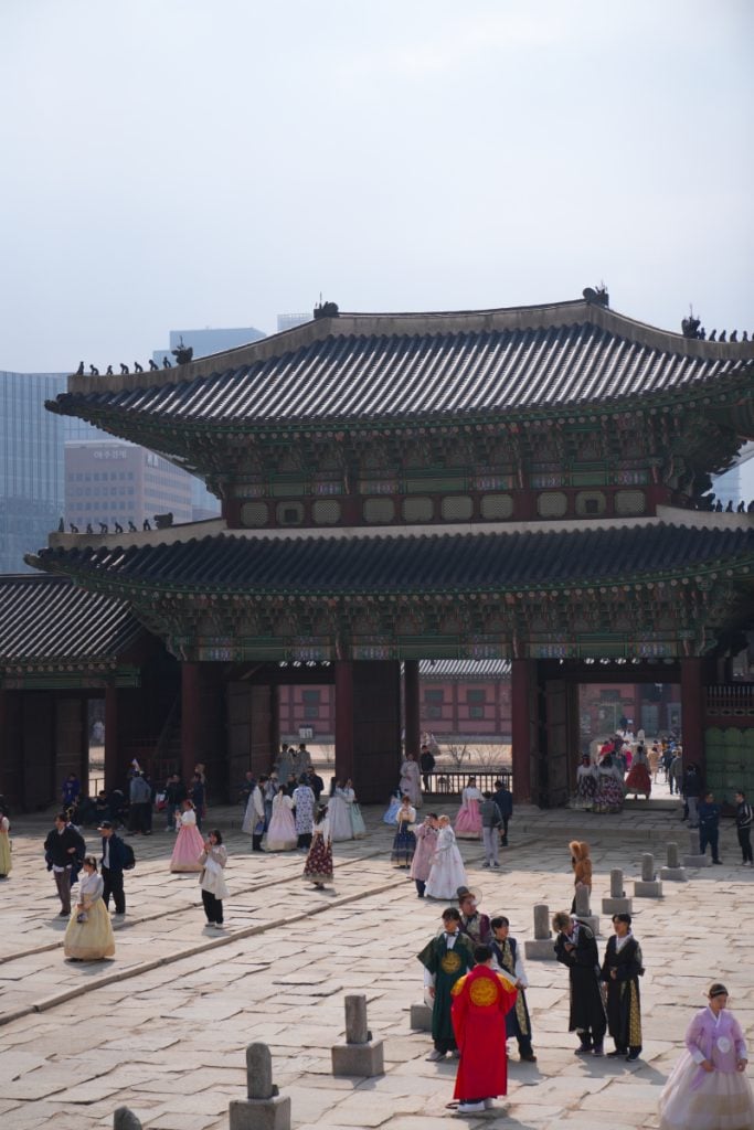 things to do in seoul.Gyeongbokgung Palace