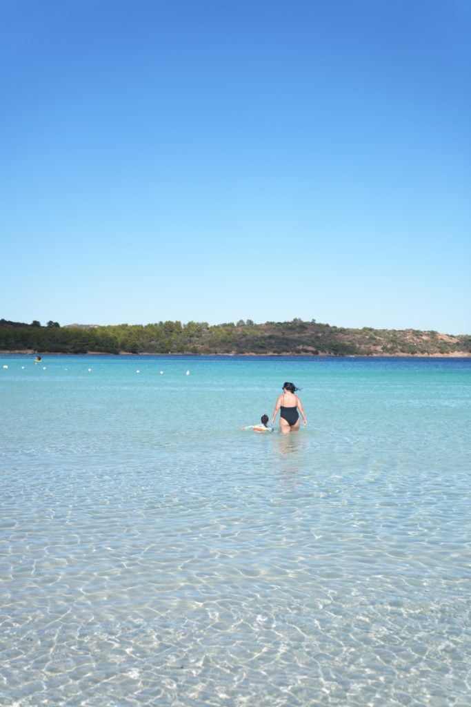 Cala Brandinchi beach near San Teodoro, Sardinia