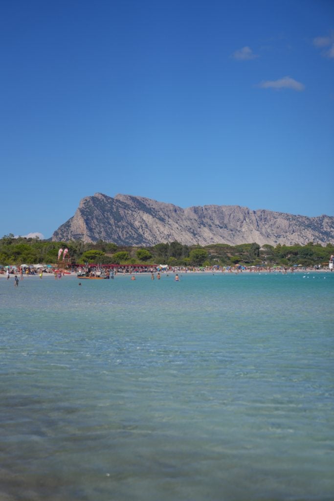 Cala Brandinchi beach near San Teodoro, Sardinia