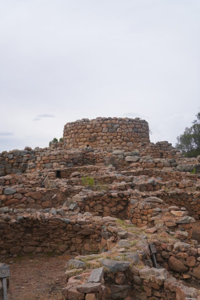 Nuraghe La Prisgiona site near Arzachena, Sardinia