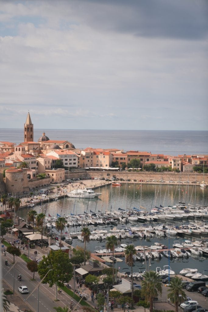 Views of Alghero from the bastion walls