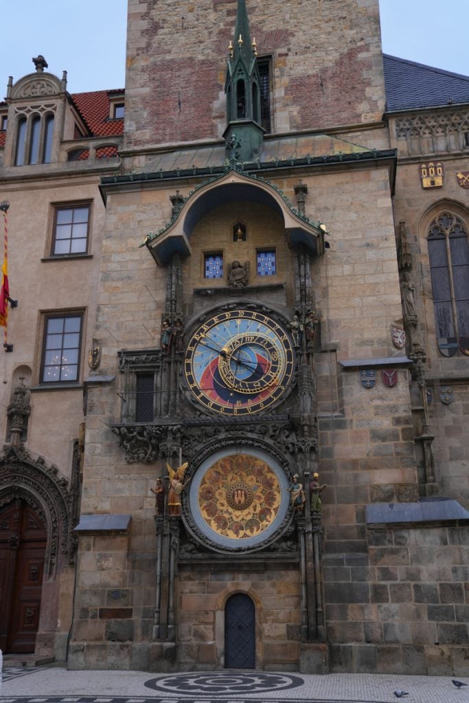 Prague Astronomical Clock on the Old Town Hall