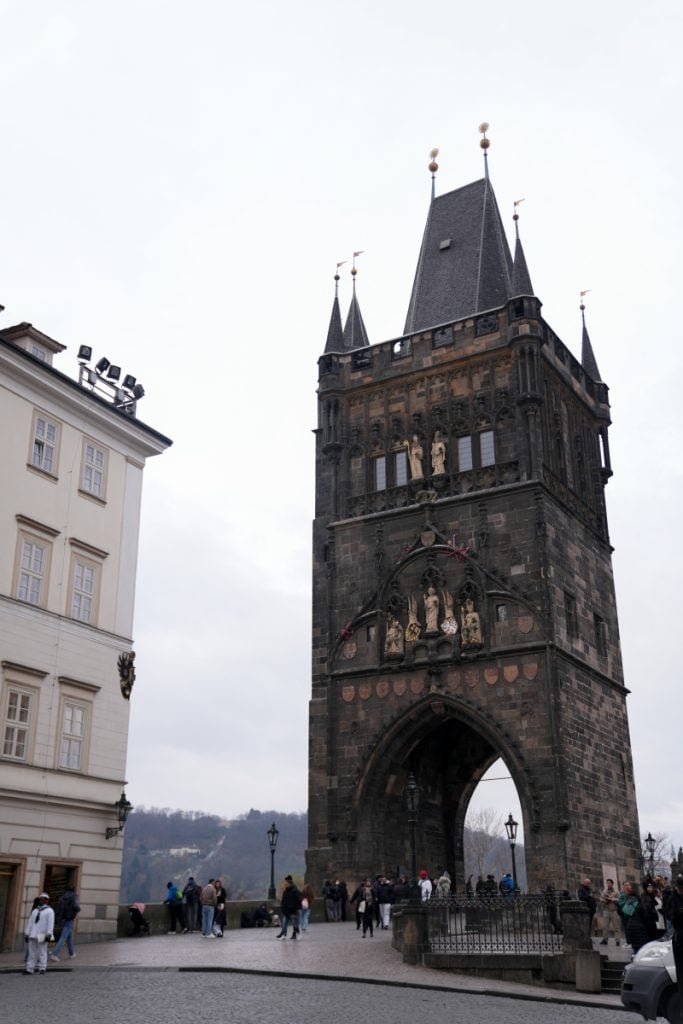 Gothic Old Town Bridge Tower at Charles Bridge