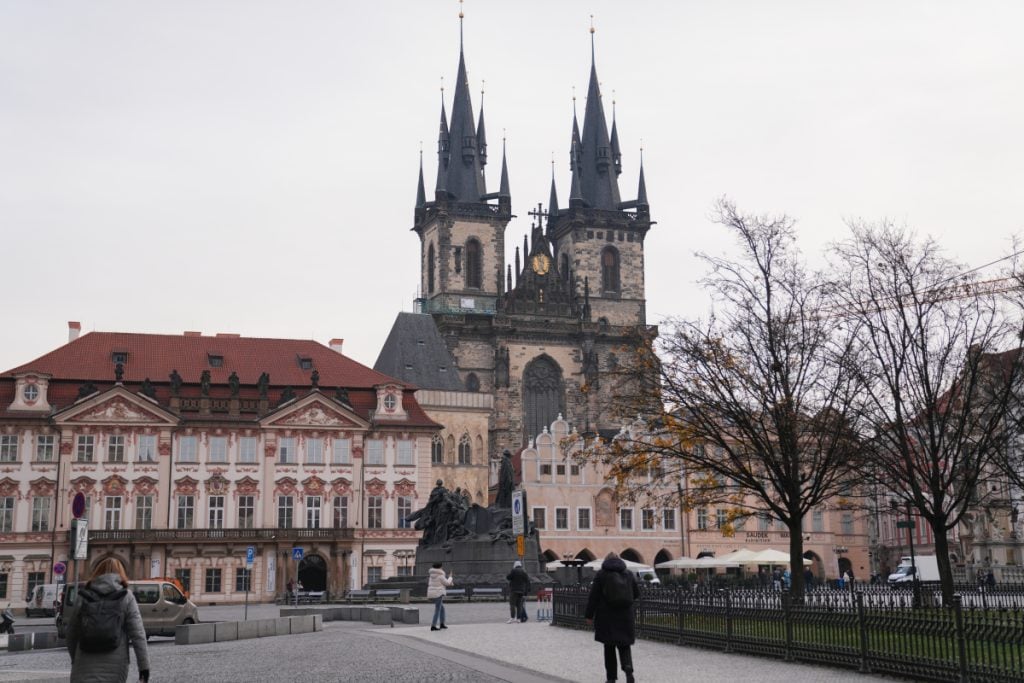 Church of Our Lady before Týn above Old Town Square