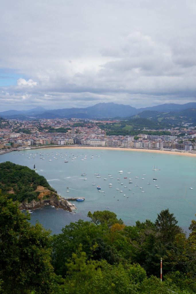 views from monte igueldo in San Sebastián. The Ultimate Guide to San Sebastián, Spain: The Best Things to Do