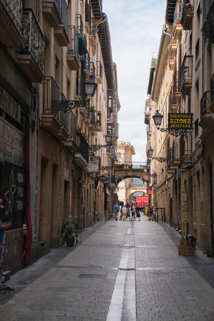 San Sebastián old town
