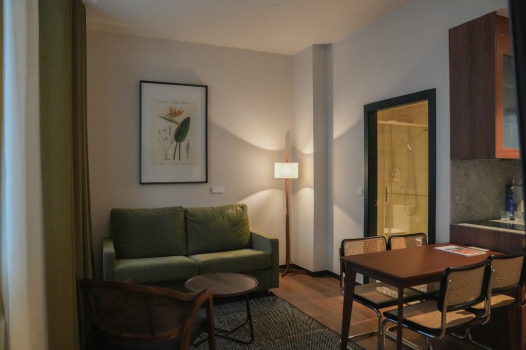 Interior at Batimont Suites in Bilbao